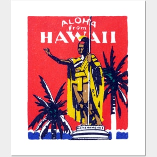 1930  King Kamehameha, Hawaii Posters and Art